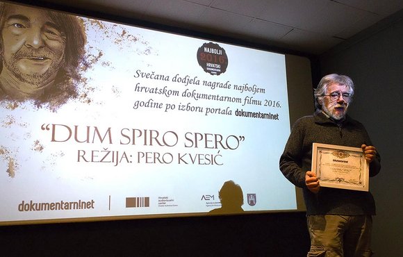 Nagrada portala dokumentarni.net filmu "Dum spiro spero"